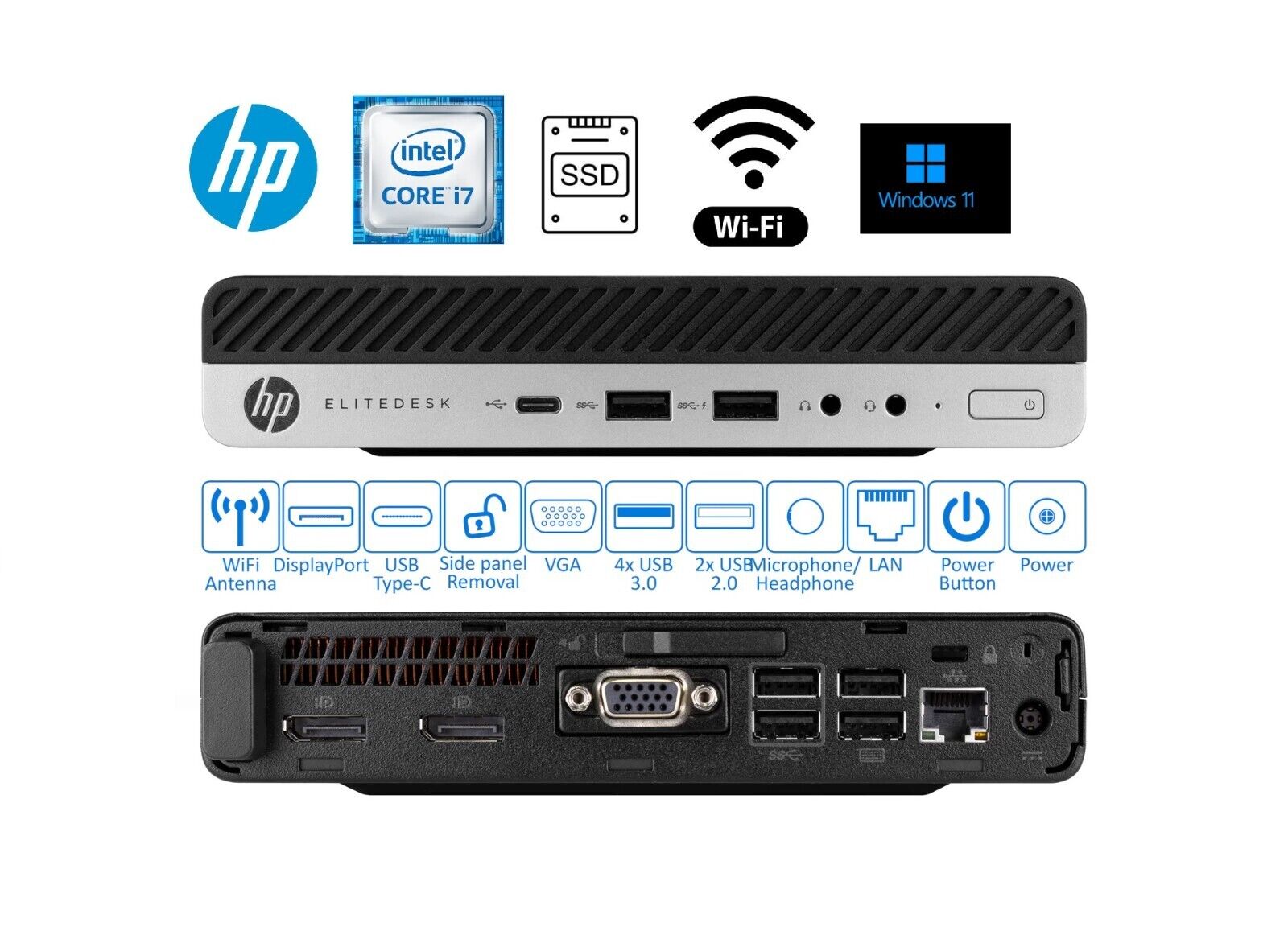 HP Elitedesk 800 G5 Mini - Image 2