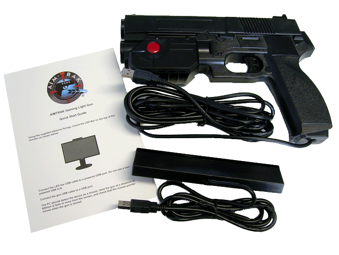 Aimtrak Lightgun With Recoil Usb P/ Pc Mame Ps2 - Image 4